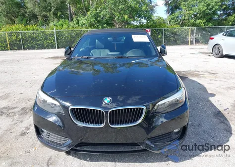 2015 BMW 228I из США, поврежденный, VIN WBA1K5C53FV474164